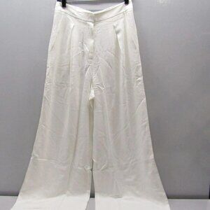 THE NOLI SHOP Women's Linen Pant White Size M Seychelles Relaxed